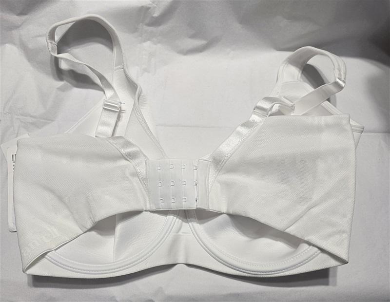 NWT Chantelle 36DDDD Sport High Impact Active Underwire Bra 2949 White 132328