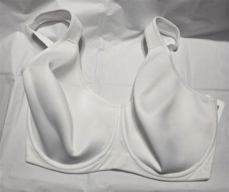 NWT Chantelle 36DDDD Sport High Impact Active Underwire Bra 2949 White 132328