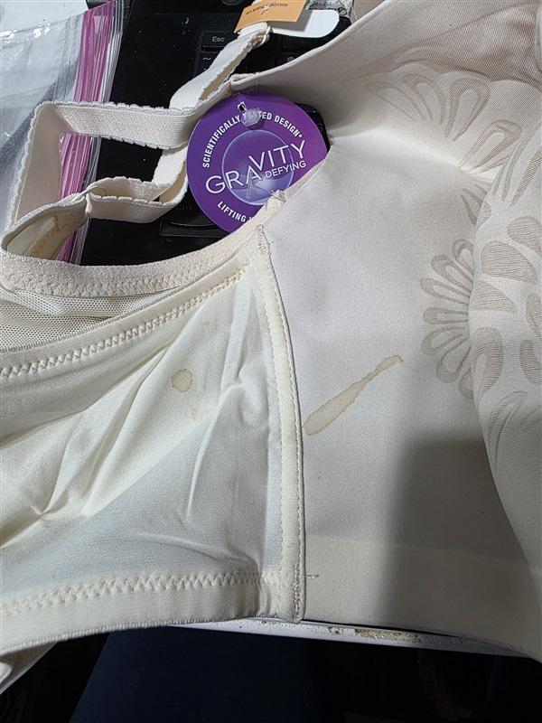 NWTD Bali 34DD Beauty Lift Gravity Defying Wirefree Bra DF6564 Ivory 132349