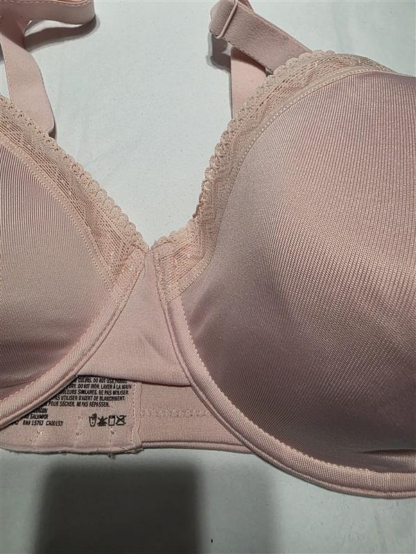 NWOT Playtex 42B/C Maternity Nursing Shaping Foam Underwire Bra 4959 Pink 132352