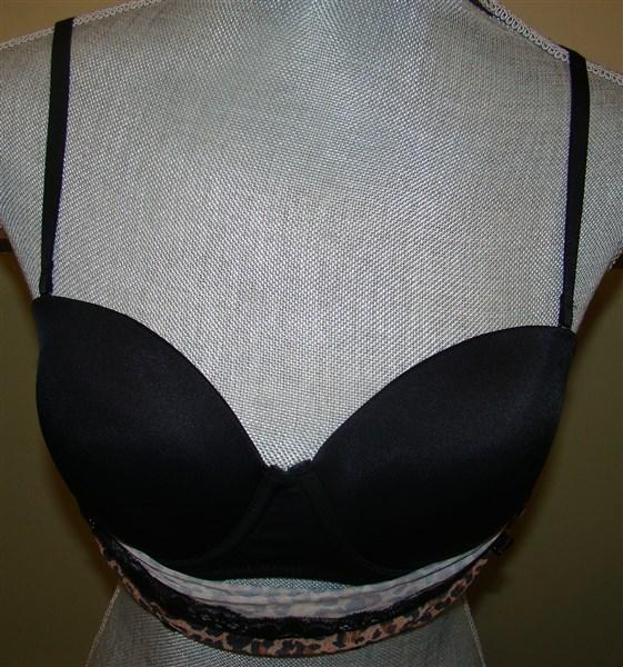 NWOT Fashion Forms 36C Bandeau Cami Playtime #P9643 Bra Cheeta 132355
