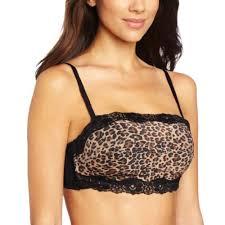 NWOT Fashion Forms 36C Bandeau Cami Playtime #P9643 Bra Cheeta 132355