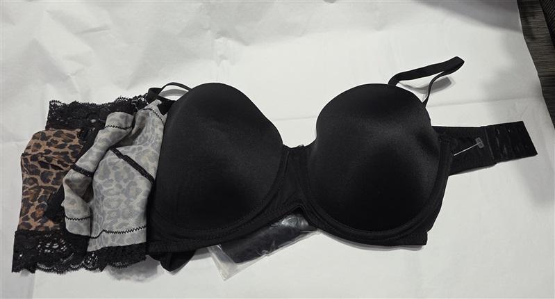 NWOT Fashion Forms 36C Bandeau Cami Playtime #P9643 Bra Cheeta 132355