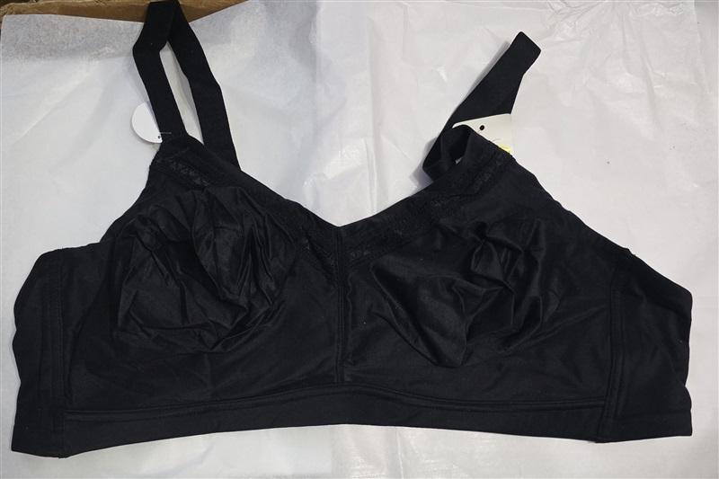 NWt Wacoal 40D Perfect Primer Wire Free Bra 852313 Black 132362