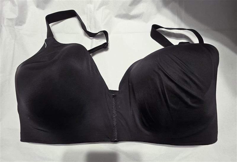NWOT Maidenform 36D One Fabulous Fit 2.0 Wireless Bra DM7546 Black 132365