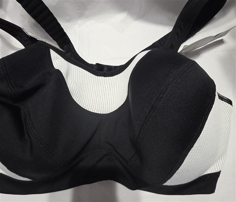 NWT Parfait 40DD Convertible Underwire Sports Bra P5541 Black 132370