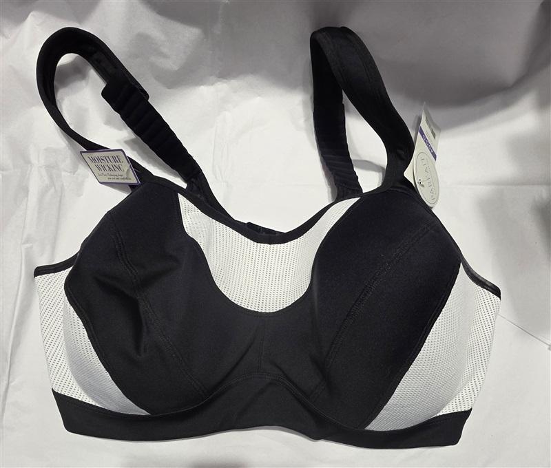 NWT Parfait 40DD Convertible Underwire Sports Bra P5541 Black 132370