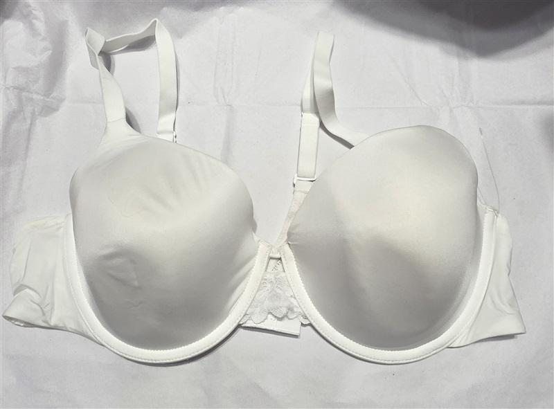 NWOTD Maidenform 36B Pure Genius 7549 Extra Coverage Bra Lace White 132371