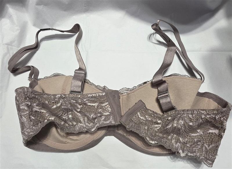 NWOT Paramour 40C Sophia Contour Cut & Sewn Lace Bra 135021 Taupe 132372