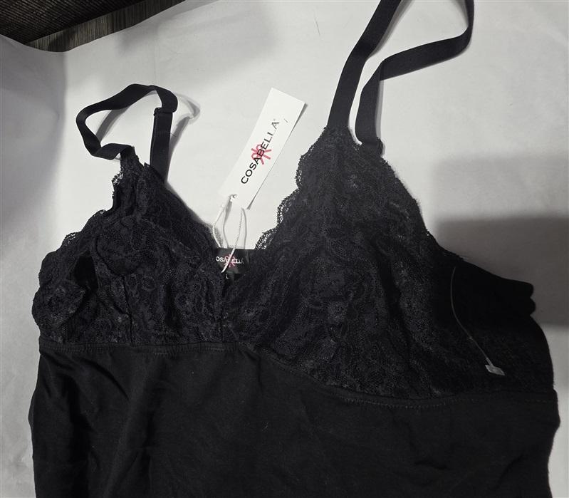 NWT Cosabella Large Everyday lace Cup Camisole 1811 White 132377