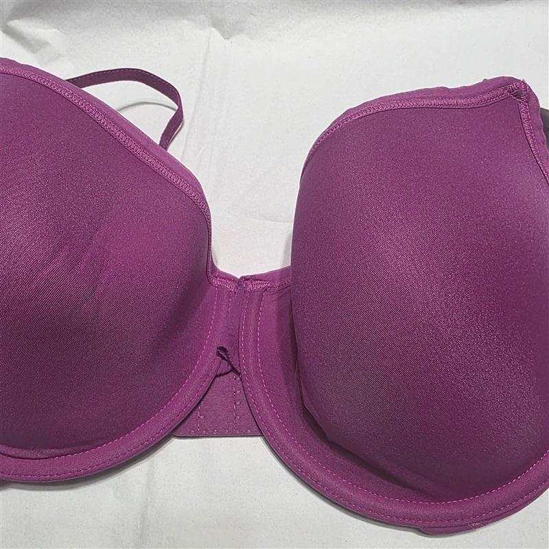 NEW OnGossamer 32DD Next To Nothing T Shirt Bra Hot Pink G4170 132379