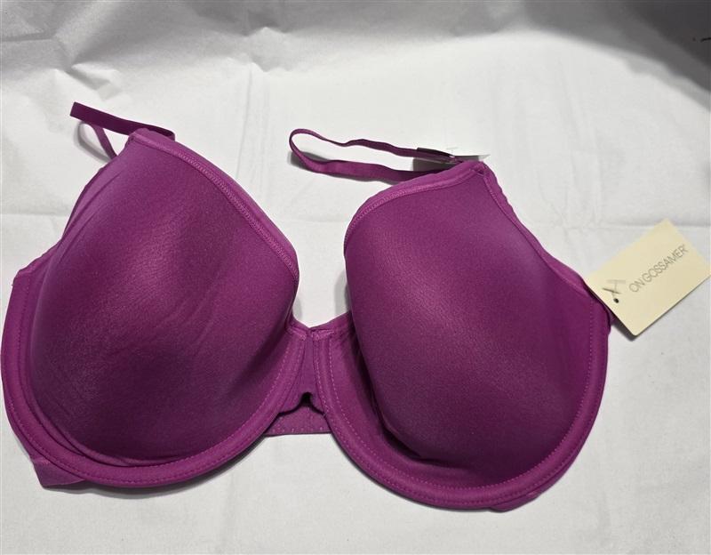 NEW OnGossamer 32DD Next To Nothing T Shirt Bra Hot Pink G4170 132379