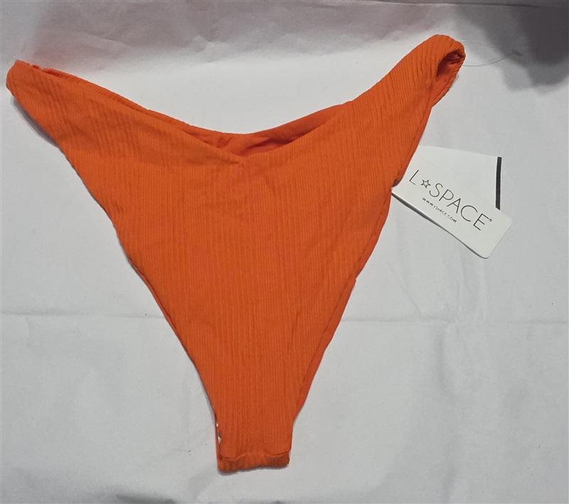 NWT L*Space XL Cabana Bitsy Bikini Bottom Orange POP 132435