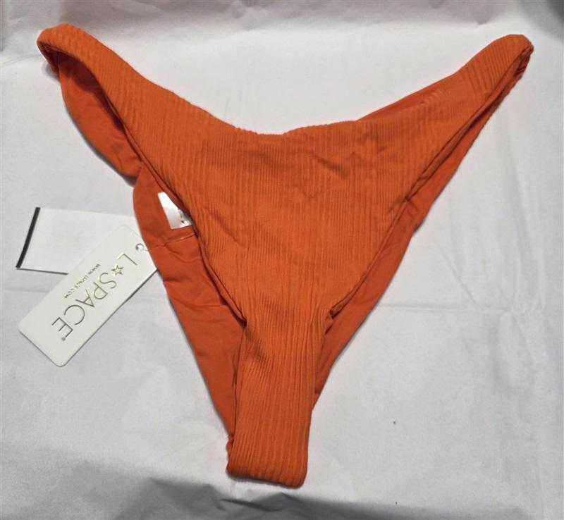 NWT L*Space XL Cabana Bitsy Bikini Bottom Orange POP 132435