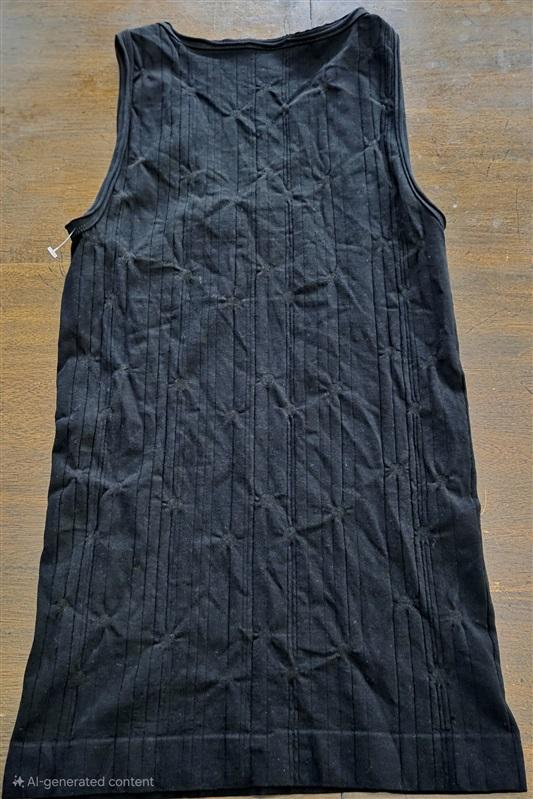 NWOT Last Tango S/M Seamless Tank Top Black Polka Dot 132450