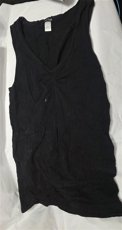 NWOT Last Tango S/M Seamless Tank Top Black Polka Dot 132450