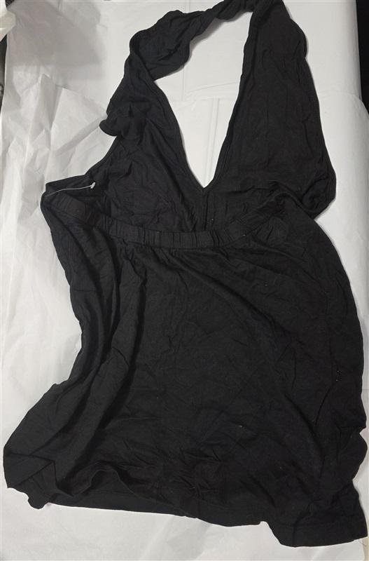 NWOT Michael Stars L Maxine Wear 2 Ways Halter Twist Top 132460