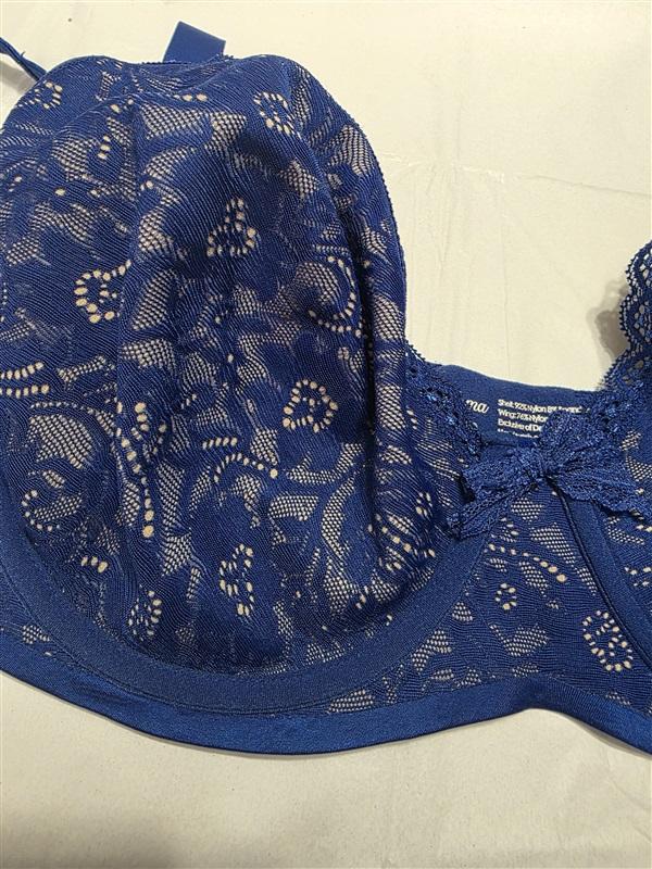 NWOT Soma 38D Enticing Lift Unlined Full Coverage Bra BLue 132464