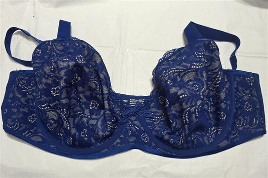 NWOT Soma 38D Enticing Lift Unlined Full Coverage Bra BLue 132464