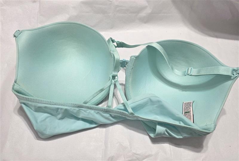 NWOT Victoria's Secret 36DD Push-Up Perfect Shape Bra Aqua Green 132465