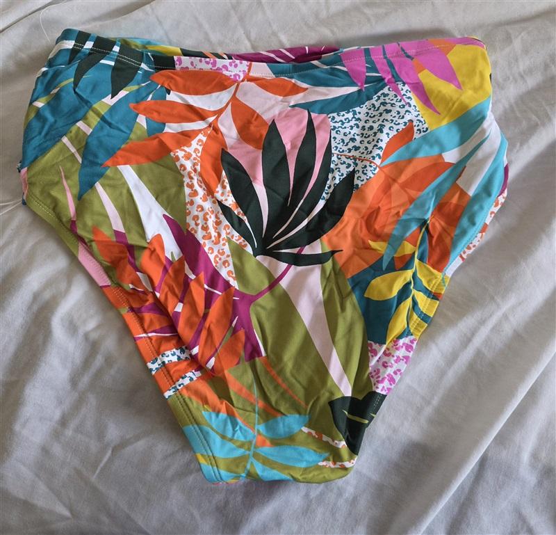 NWT Bleu Rod Beattie 10 Wild Heart High Waist Bikini Swim Bottom 132479