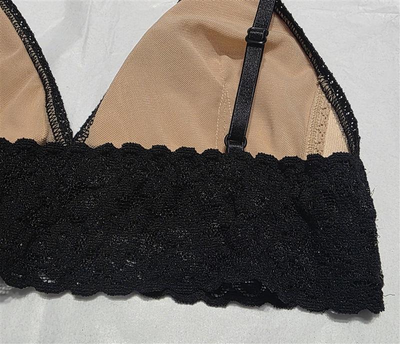 NWOT Hanky Panky XXS Signature Lace Padded Bralette 487004 Black 132499
