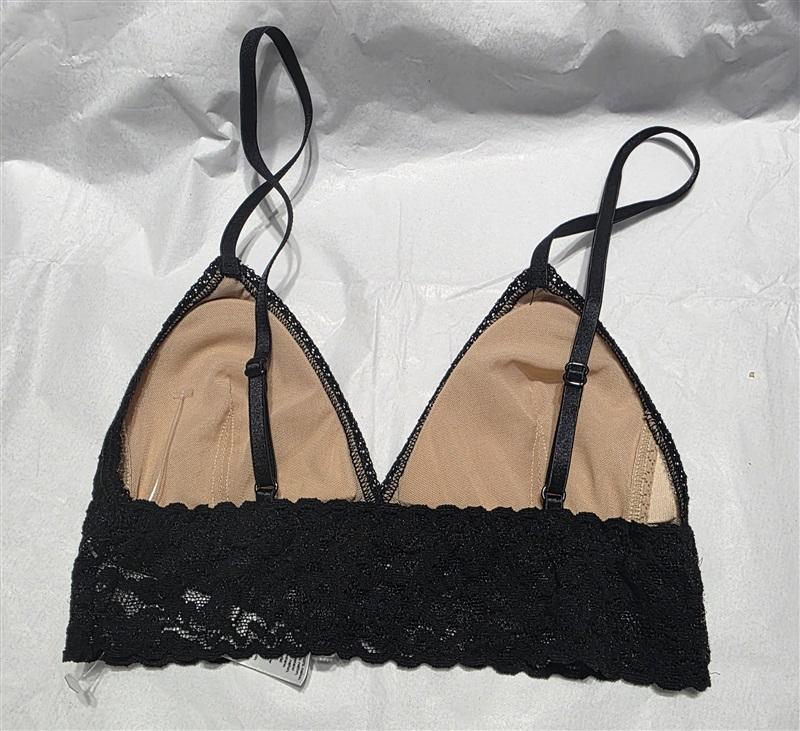 NWOT Hanky Panky XXS Signature Lace Padded Bralette 487004 Black 132499