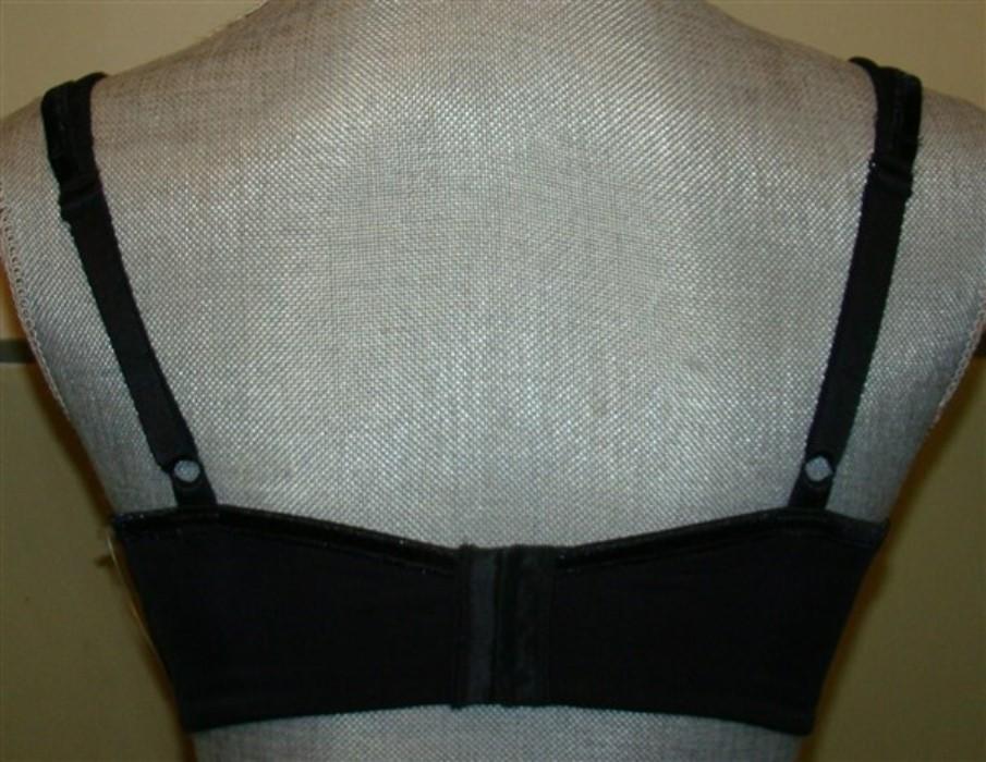 NWOT Vanity Fair 40C Illumination Black Full Coverage Underwire Bra 75338 132500
