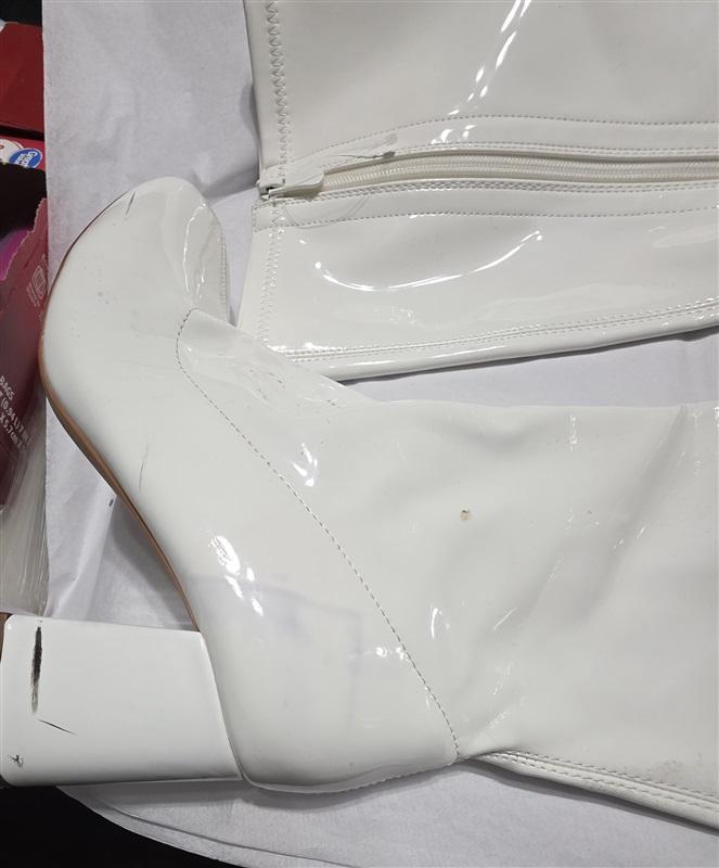 NWOT Dream Pairs 8.5 Dreamy Desire Square Toe Chunky Knee High Gogo Boots 132513