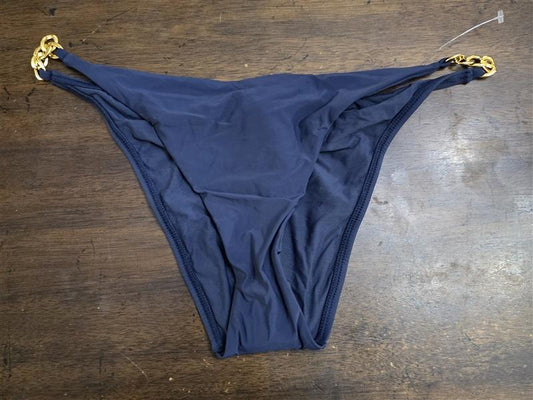 NWT Pilyq PQ Small Navy Blue Chain Side Teeny Bikini 132528