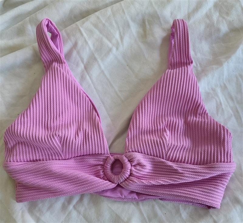 NWOT L*Space XL Eco Chic Repreve Fisher Top Purple ROB 132531