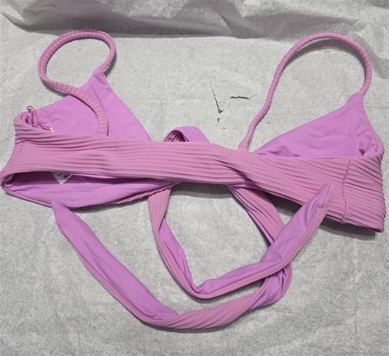 NWOT L*Space Anthropologie XS Chloe Top Purple Bikini Swim Top 132541