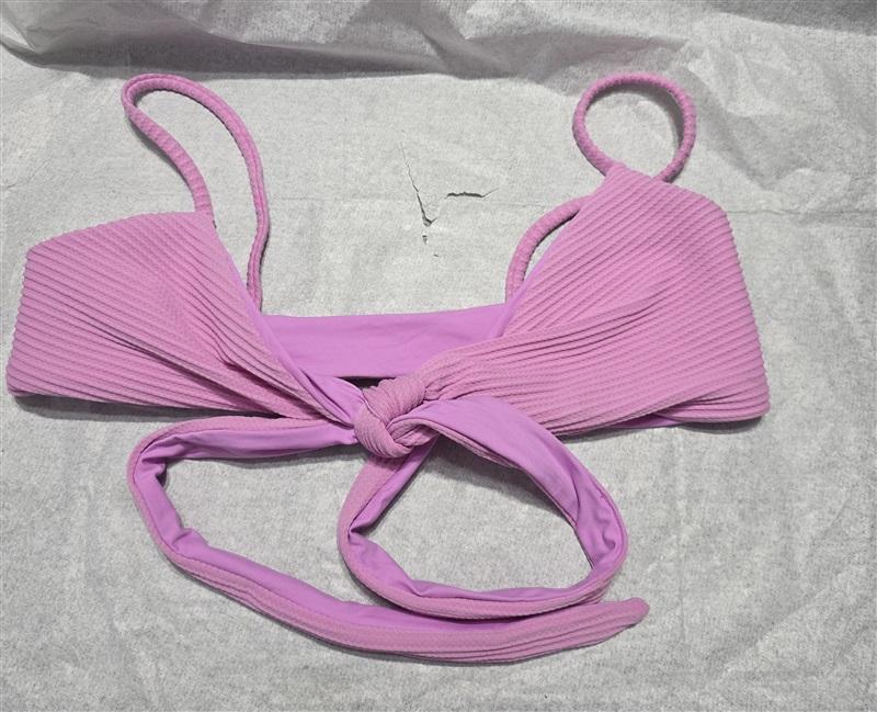 NWOT L*Space Anthropologie XS Chloe Top Purple Bikini Swim Top 132541