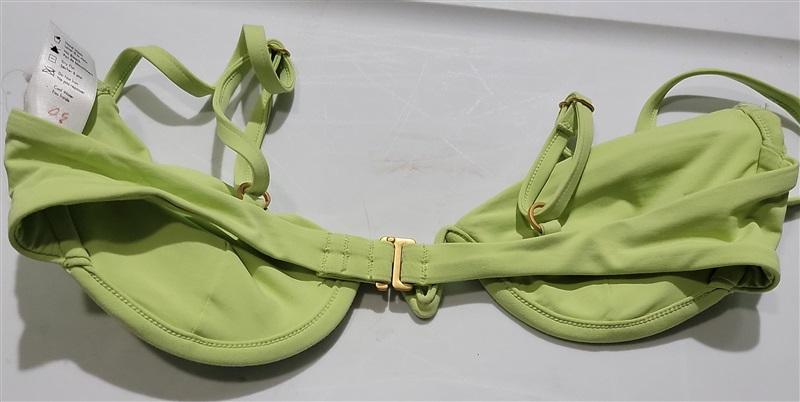NWT L*Space XS Nico Green Underwire Bikini Top 132546