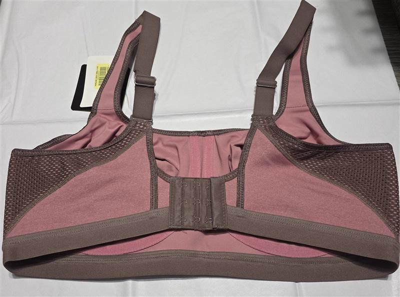 NWt Wacoal 40D High Impact Underwire Sports Bra 855229 Pink 132599