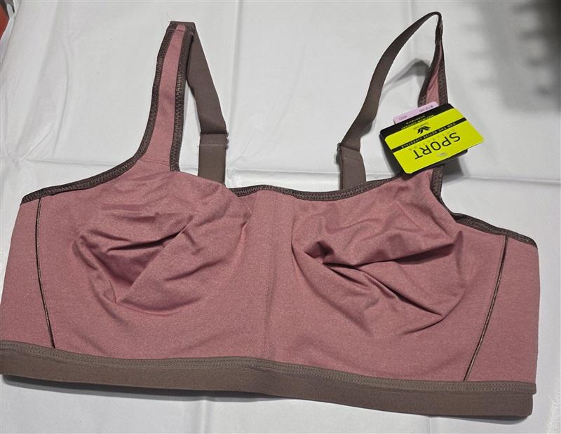 NWt Wacoal 40D High Impact Underwire Sports Bra 855229 Pink 132599