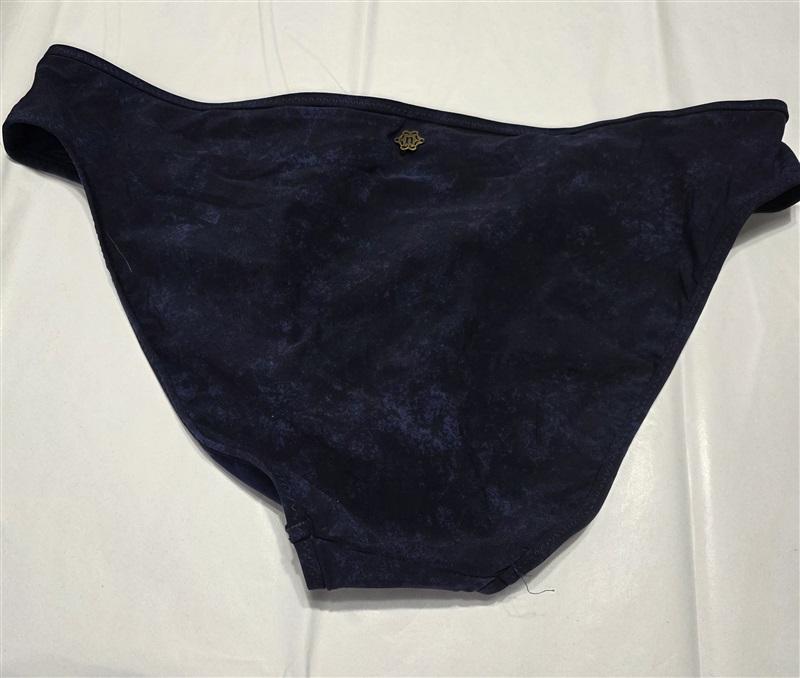 NWT Nanette Lepore L Peace Love Charmer Crochet Trim Bikini Bottoms 132604