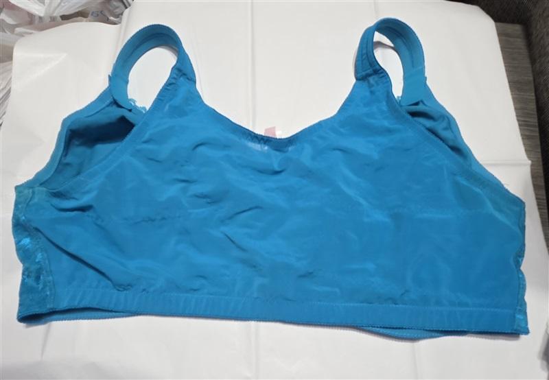 NWOT Comfort Choice 54DD Teal Lace Posture Support Soft Cup Bra 132606