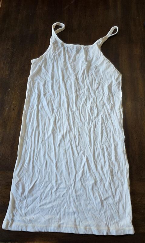 NWOT Johnny Was S Scoop Neck Tunic Tank White Cotton 132620