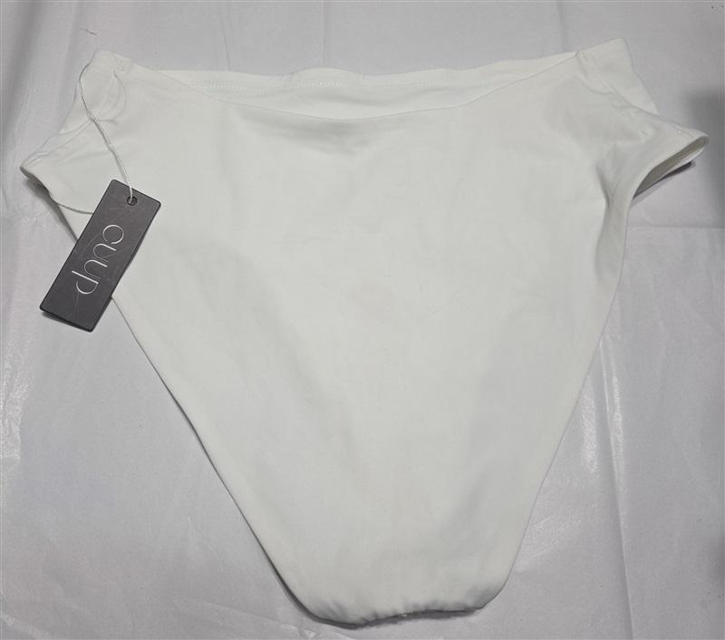 NWT CUUP 5 or XL The Highwaist Swim Bottom Teal Blue Hi Rise Bikini 132634