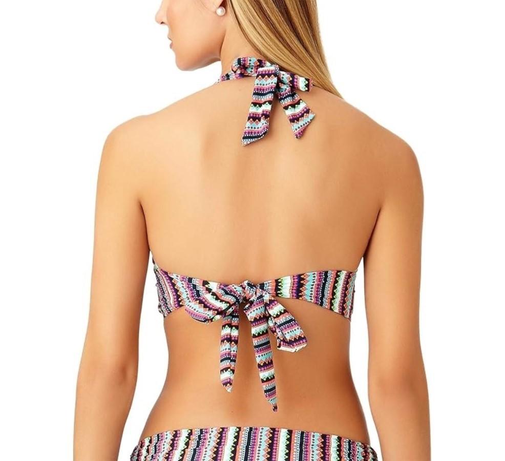 NWT Anne Cole XS Friendship Bracelet Halter Bikini Top & Hipster Bottom 132705