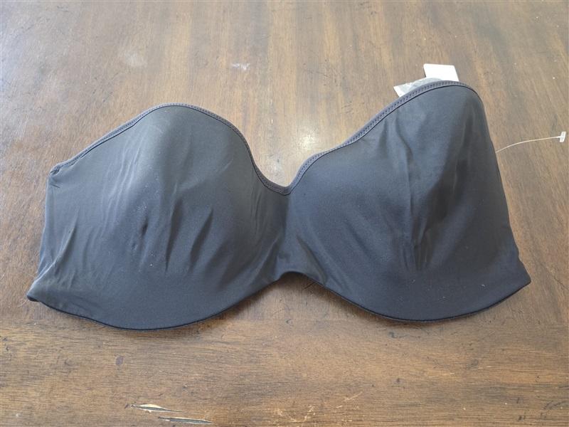 NWTD Dominique 32D Oceana Strapless Bridal Bra 3541 Black 132722