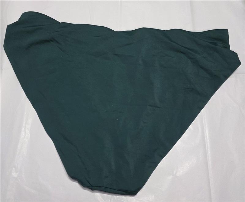 NWT CUUP XL 5 The Highwaist Swim Bottom Green Hi Rise Bikini 132725