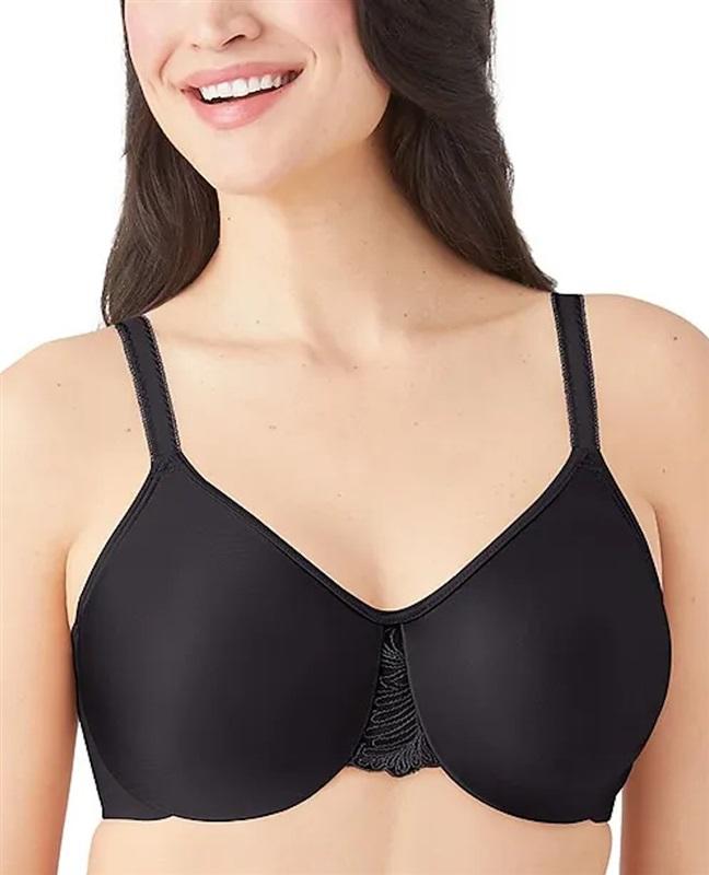 NWT Wacoal 40DD SURREAL COMFORT UNDERWIRE BRA 855335 Black 132736