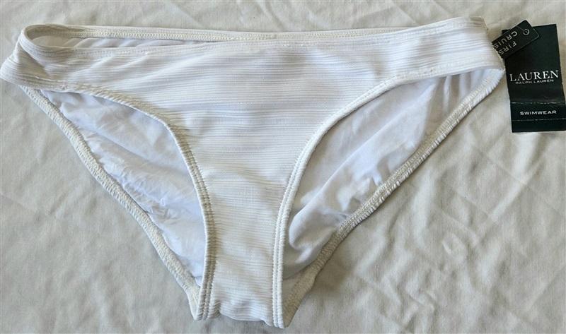 NWOT Ralph Lauren 6 Calypso Ikat Print Hipster Swim Bottom Blue 132661
