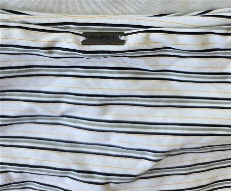 NWT O'Neill Raven Stripe S High-Leg Cheeky Bikini Swim Bottom 132906