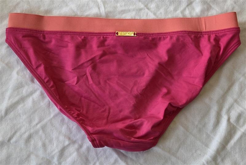 NWOT Ralph Lauren 6 Colorblock Hipster Bikini Swim Bottom Orange Pink 132919