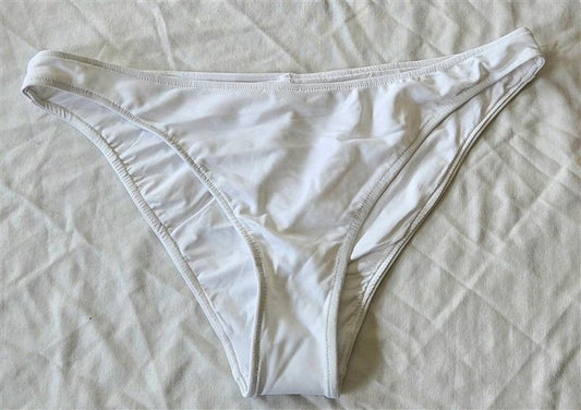 NWT Rachel Pally M Hipster Bikini Swim Bottom White 132930