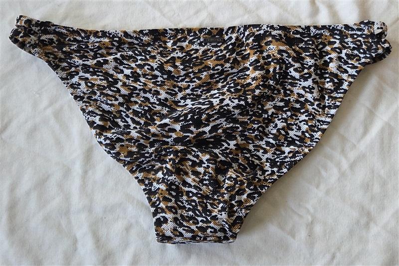 NWOT Volcom S Seeing Spots Bikini Bottom Animal Print Cheetah 132968