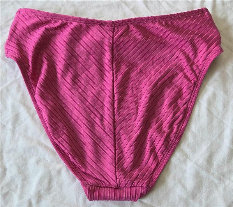 NWOT Robin Piccone S Pink Knot Front Bikini Swim Bottoms 132972